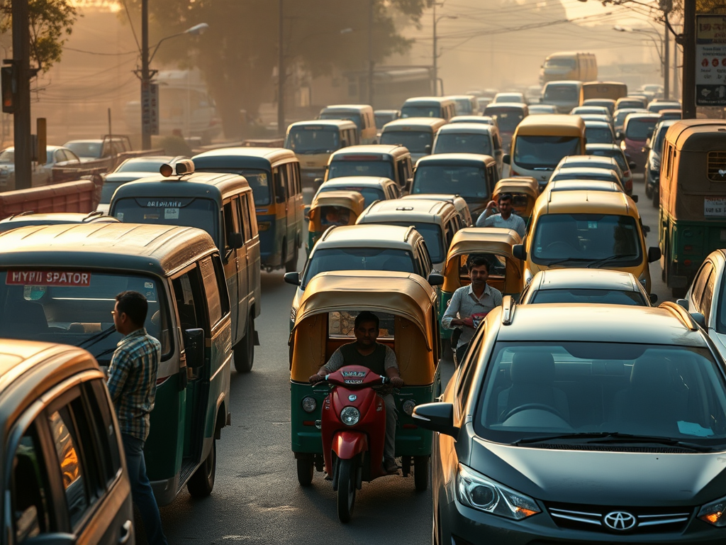 Understanding Traffic Congestion in Delhi: Causes and Solutions
