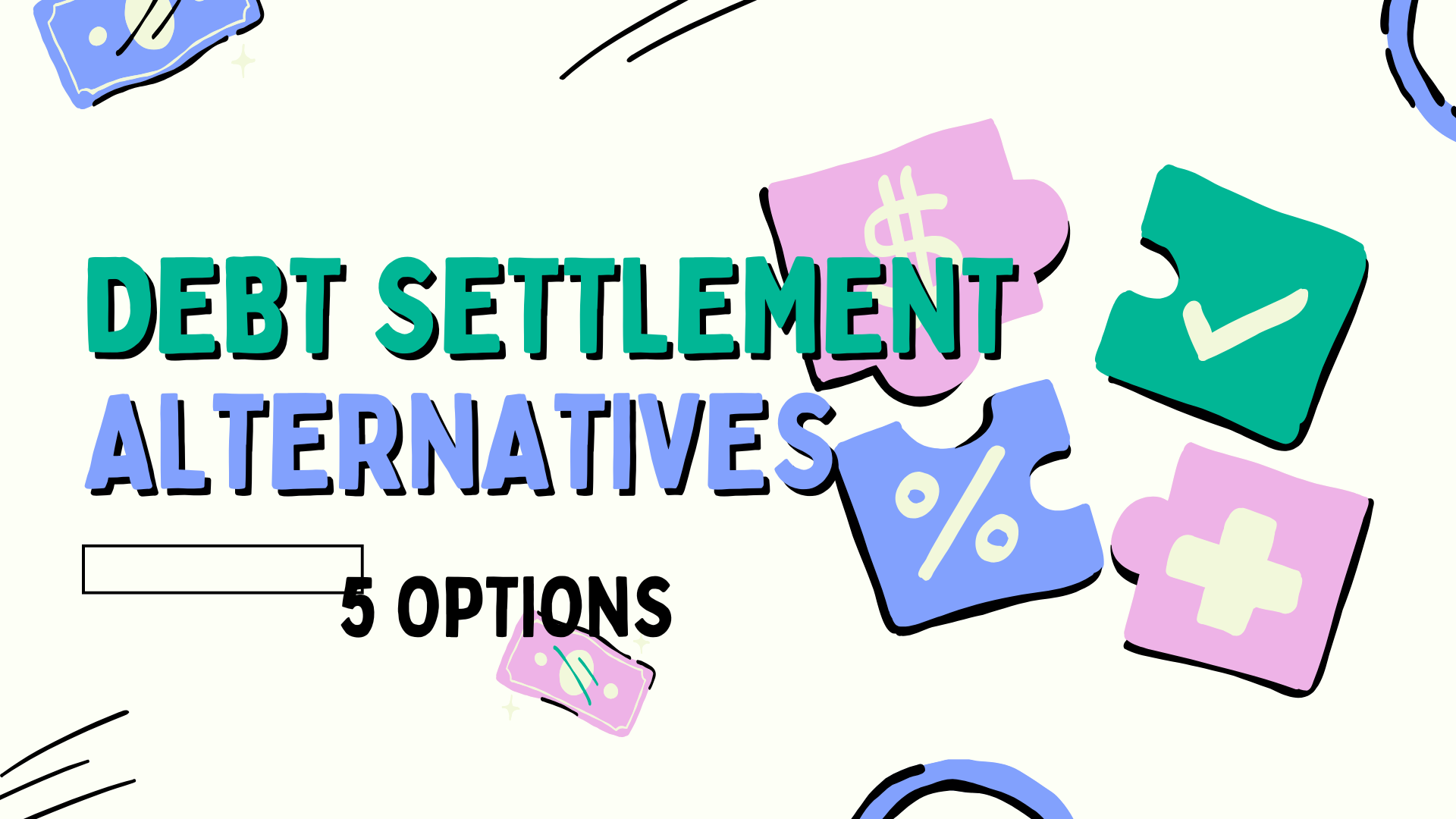 Green And Pink Handdrawn Finance Presentation